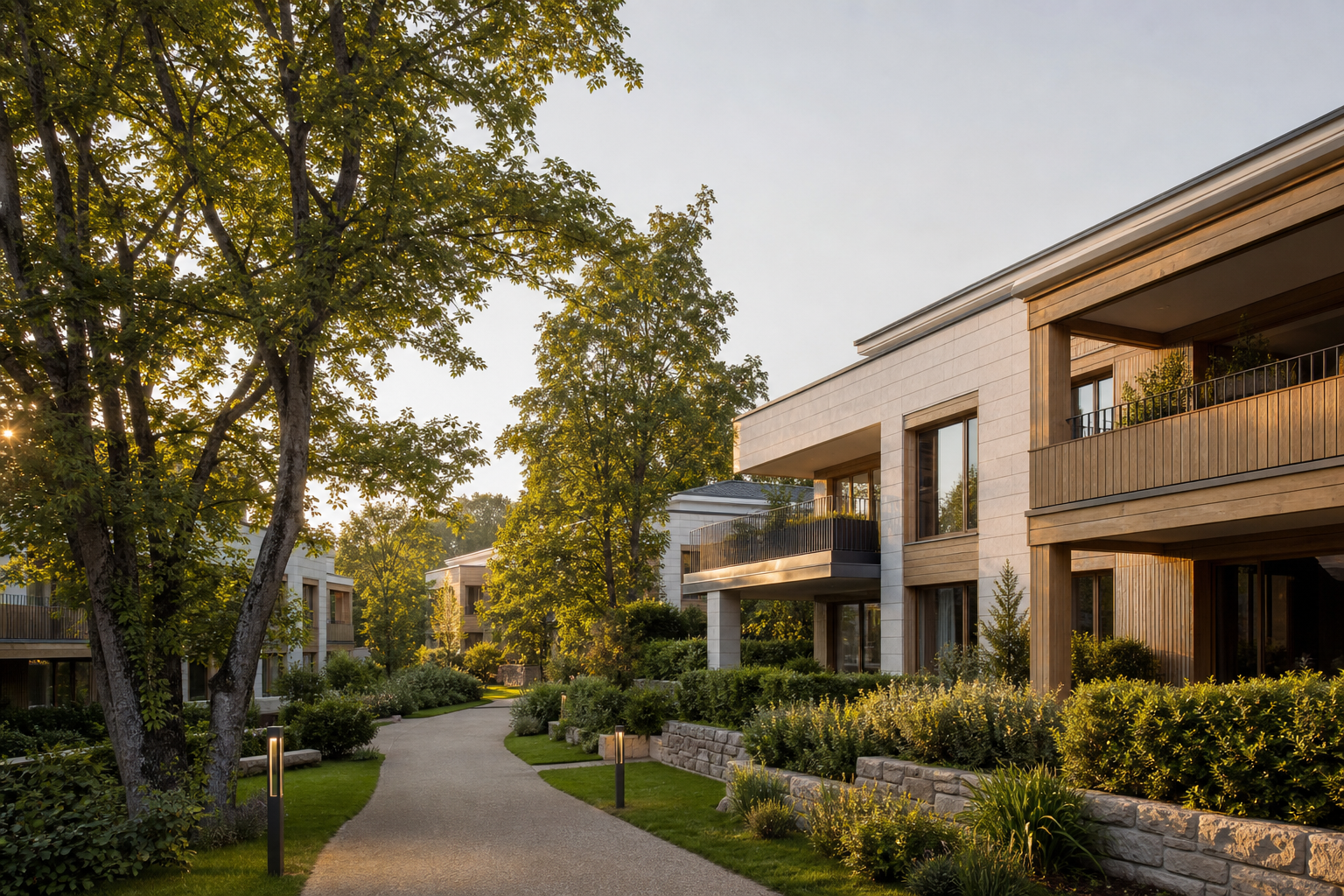 Maison-jardin contemporaine